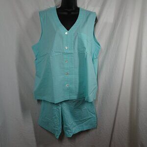 Anthony Richards Women Tank and Short Sleepwear Size XL